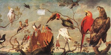  bird Canvas - Concert Of Birds Frans Snyders bird